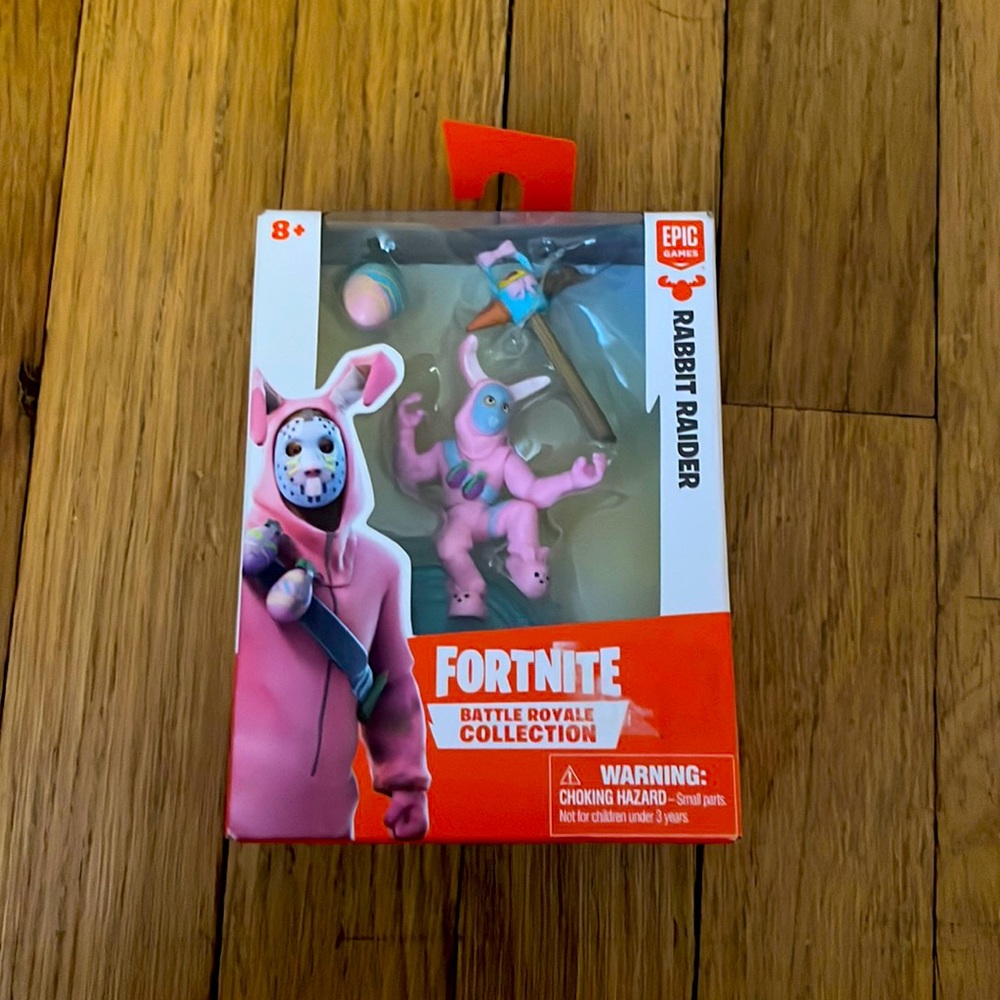 Fortnite Battle Royale Collection Rabbit Raider Mini Figure NIB
